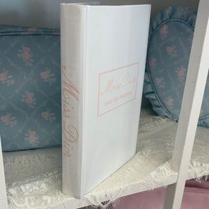 Handmade Miss Dior White and Pink Book Box